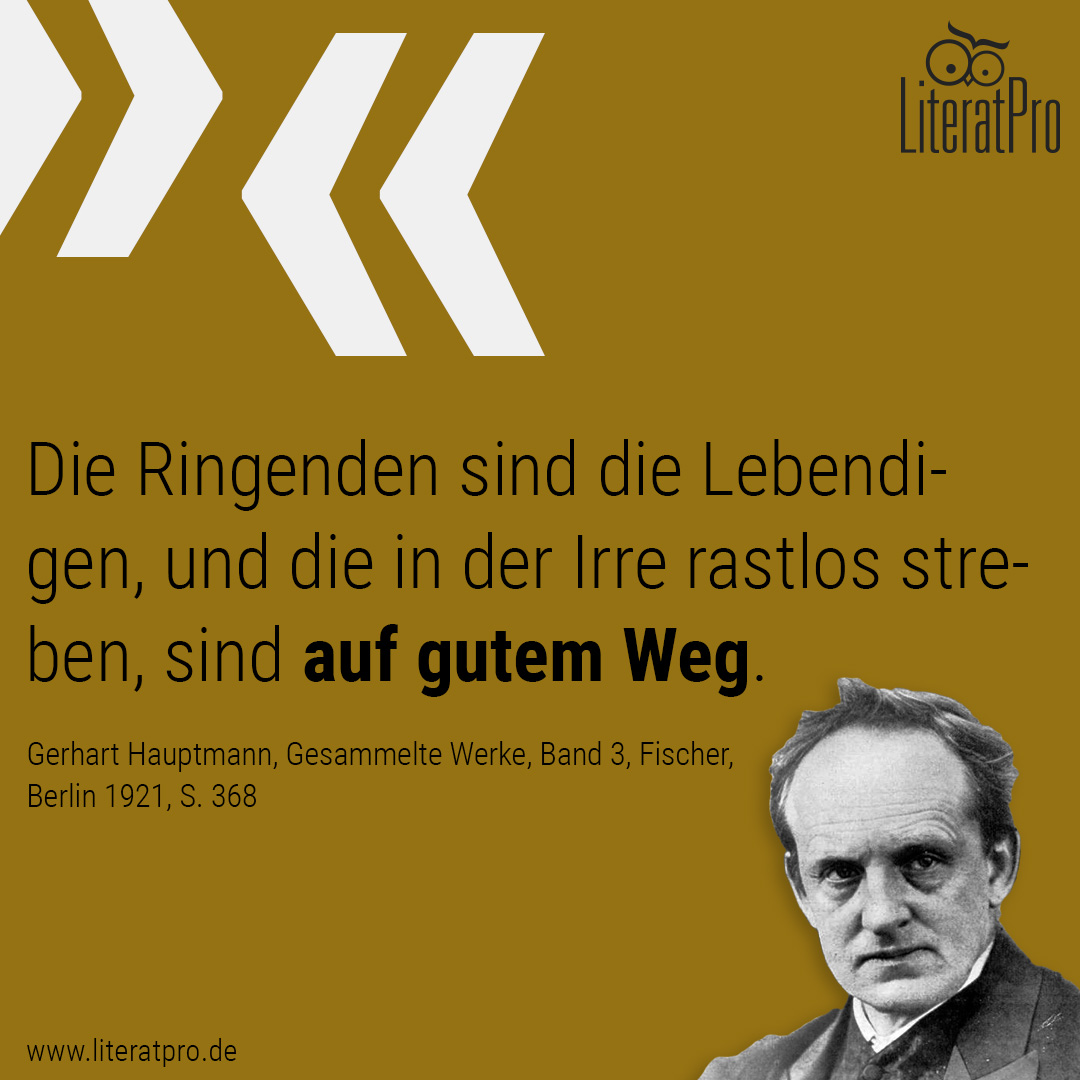 Die Ringenden Sind Die Lebendigen Literatpro