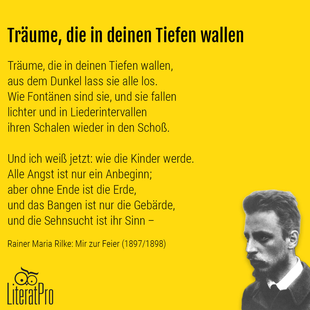 Karen Schmidt A Twitter Pmcamphh Ein Gedicht Von Rilke Fur Alle Die Die Fragen Lieb Haben Und Fur Die Die Es Versuchen