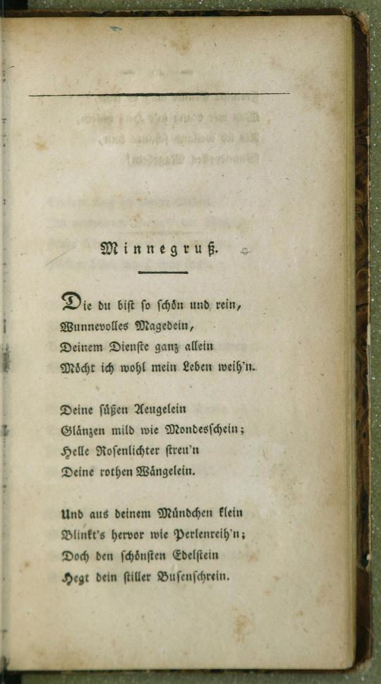 Minnegruß Heinrich Heine LiteratPro Minnegruß Heinrich Heine LiteratPro