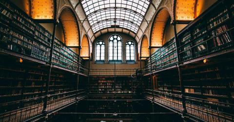 Bild zeigt Bibliothek Rijksmuseum, Amsterdam, Netherlands