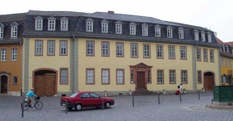 Bild zeigt Goethehaus in Weimar